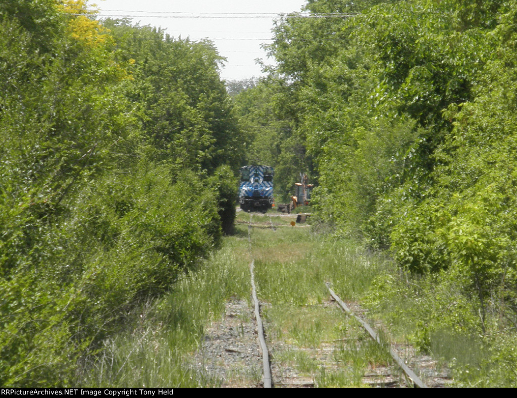 Looking West on the old CGW